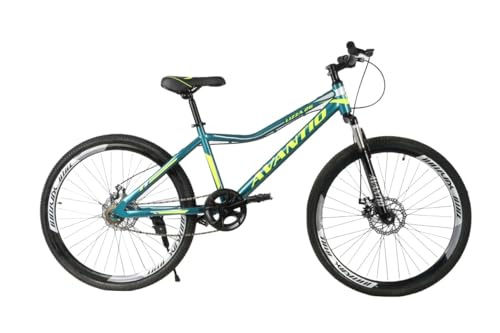 Image of AVANTIO LIZZA 26 - MTB Single Speed Cycle - Green & Blue - Now Buy 26 Single Speed ONLY at 6,000 Women, Unirsex Single Speed Cycle- 14' inch Frame