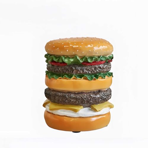 Simulated Food Stool, Food-Shaped Footrest Stool Ottoman, Soft Resin Retro Fun Ingenious Decorative, for Dining Room, Living Room, Bedroom (D)