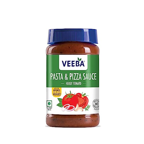 Image of Veeba Pasta & Pizza Sauce - Herby Tomato (525 grams)