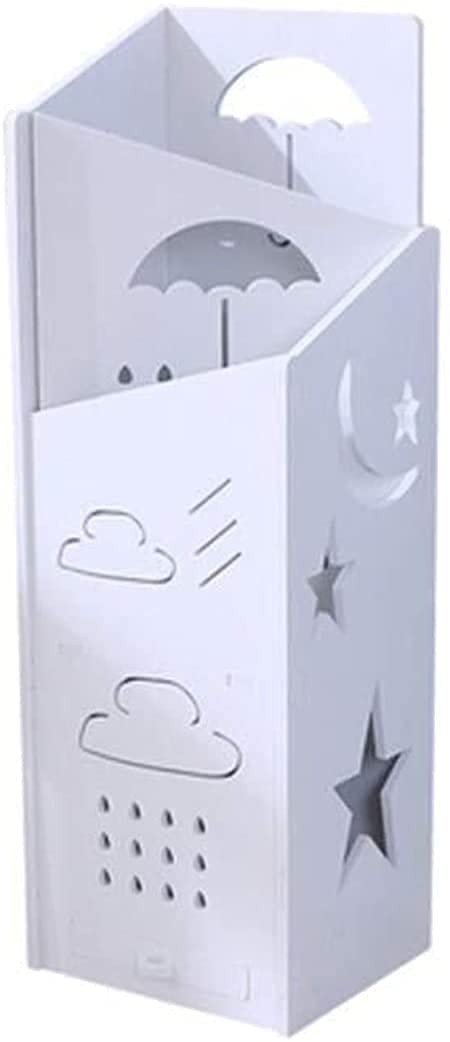 Porte parapluie pliant CHEWYNP compact 75X21X25Cm stable noir