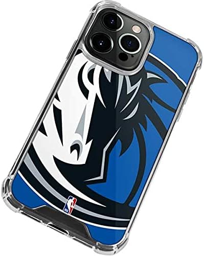 Skinit Clear Phone Case Compatible with iPhone 13 Pro Max - Officially Licensed NBA Dallas Mavericks Large Logo Design
