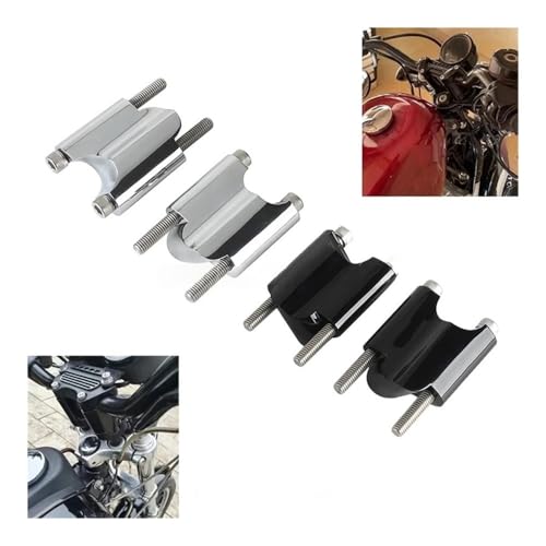 Elevador de manillar que elimina el dolor de espalda al conducir tu moto Sportster XL 1200 y XL48 4