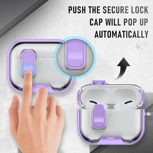 Image of for AirPods Pro 3 Case (2025) with Phone Stand & Cleaner Kit, Cute Soft Silicone Cover for AirPods Pro 3rd Genera case with Keychain for Women Men with Keychain for Airpod Pro case(2025)-Purple