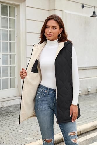 Women Long Puffer Vest - image 3
