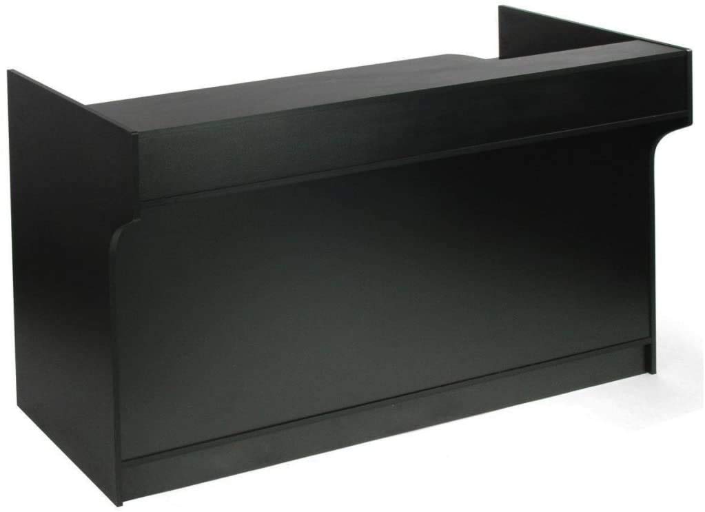 Buy 70 in W FreeStanding Black Melamine Register Stand,with Adjustable