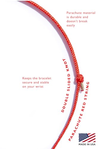 Couple Heart Charm Bracelet w/Adjustable String - Friendship Bracelet, Kabbalah Protection Bracelet, Best Friend Birthday Gift, Amulet for Women Men Family Friends3