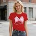 Valentines Nurse Shirt for Women-Valentines Day Bow Short Sleeves Funny Nursing School Tee Tops