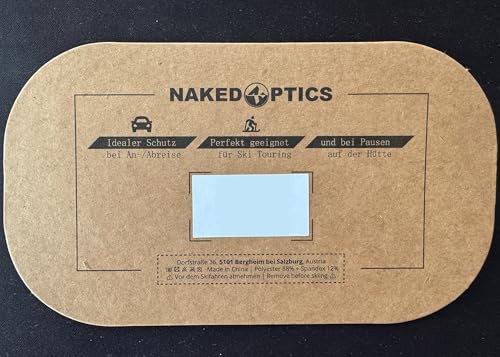 NAKED Optics Ski Goggles Protective Cover, Microfibre Glass Protection Cover, One Size (Parrot) - Image 3