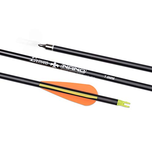 image for TY Archery 28 inch Carbon Arrow Hunting Arrows with 100 Grain Removabl