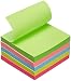 AmazonBasics Sticky Notes - 3" x 3", Assorted Colors, 5-Pack