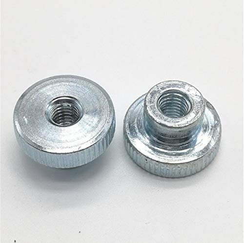 Tool Part for 1pcs 5pcs 10Pcs DIN466 GB806 M3 M4 M5 M6 M8 Galvanized Knurled Thumb Nut Hand Tighten Nut 3D Printers Parts Curtain Wall - (Size: M5 5PCS)