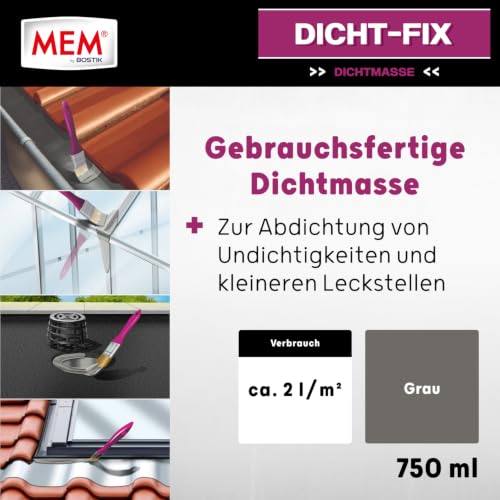 Foto von MEM Dicht-Fix Für alle üblichen Untergründe - 750 ml