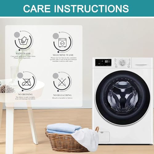 Stretch Ottoman Slipcovers Covers Round, Velvet/Jacquard Stool Covers Thick Soft Footstool & Folding Storage Furniture Protector Covers Removable Washable with Nonslip Elastic Bottom(#3,W45xH45cm) - Cosy Home Interiors Stretch Ottoman Slipcovers Covers Round, Velvet/Jacquard Stool Covers Thick Soft Footstool & Folding Storage Furniture Protector Covers Removable Washable with Nonslip Elastic Bottom(#3,W45xH45cm) - Image 8