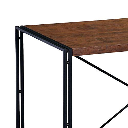 Conjunto de Mesa Wooden com 4 Cadeiras Preto e Ipê