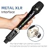 Depusheng T9 Wireless Microphone Transmitter Receiver Plug-on XLR Microphone Wireless System for Dynamic and Condenser Microphone Audio Mixer, PA System,with 48V Phantom Power #4