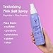V&Co. Beauty Wave Babe Texturizing Pink Salt Spray – Beach Wave Spray for Wavy Hair with Himalayan Pink Salt & Peptides – Lightweight Texturizing & Volumizing Mist for Soft, Touchable Texture – 6 oz