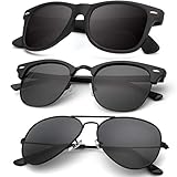 KALIYADI Classic Aviator Sunglasses for Men Women Driving Sun glasses Polarized Lens 100% UV...