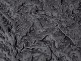 Motif : uni, uni, pois, motif Tissu polaire uni en relief gris foncé – les tissus au mètre