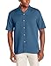 Cubavera Men's Bedford Cord Short Sleeve Woven Shirt