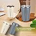 CS COSDDI 12 oz Stainless Steel Vacuum Insulated Tumbler - Coffee Travel Mug Spill Proof with Lid - Coffee Cups for Keep Hot/Ice Coffee,Tea and Beer