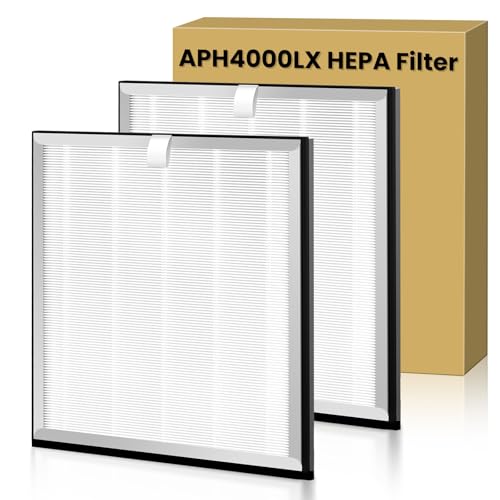 Image of 2 Pack APH4000 Replacement Filter Compatible with KNKA APH4000 Air Purifier | 3-in-1 HEPA and Activated Carbon Filter for Home Large Room