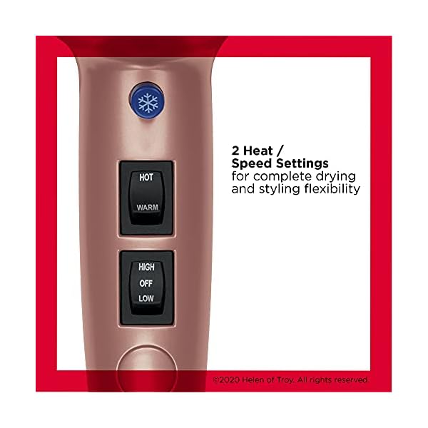 REVLON-1875W-Lightweight-Fast-Dry-Hair-Dryer Revlon Light & Fast Hair Dryer | 1875W Stunning Blowouts Easily and Comfortably