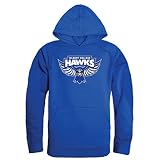 W Republic Hilbert College Hawks Freshman Fleece Hoodie Sweatshirts Royal Small