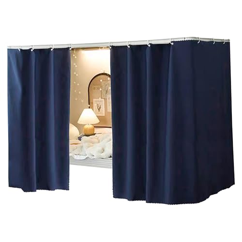 Aisi Etagenbettvorhänge Schlafsaal Zimmer Sichtschutz Baldachin Verdunkelung Etagenbett Vorhänge für unteres Etagenbett