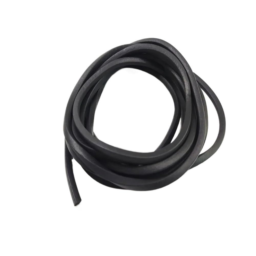 Gohapy One Color Round Sealing Cord 1 Piece Sealing Strips Epdm Rubber Foaming, Square Sealed Sponge Flat Strip For Engineering(17Mm*5Mm*3.0M)