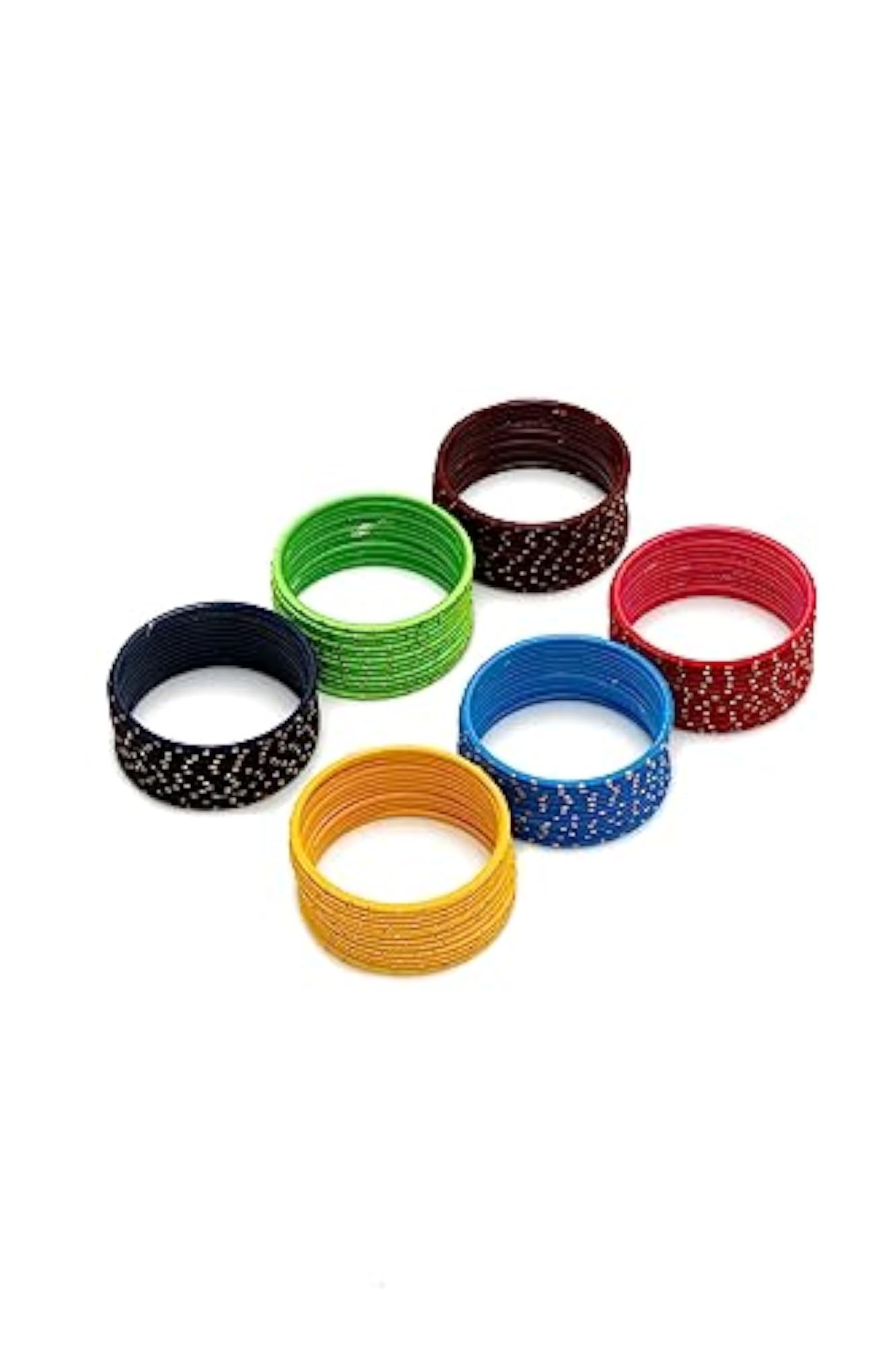 Colorful Bangles Set of 144 for Women (2.4)