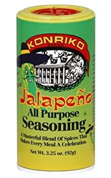 Konriko - 1 pck, Jalapeno Seasoning, Wheat FREE, Gluten FREE, 3.25 oz