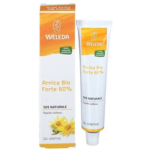 Weleda Arnica Bio Forte 60%, Gel Rinfrescante E Lenitivo Di Facile E Gradevole Applicazione, Per Rapido Sollievo Da Contusioni E Contratture Muscolari