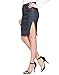 True Religion Women's Chloe Pencil Skirt, Coated Night, 30