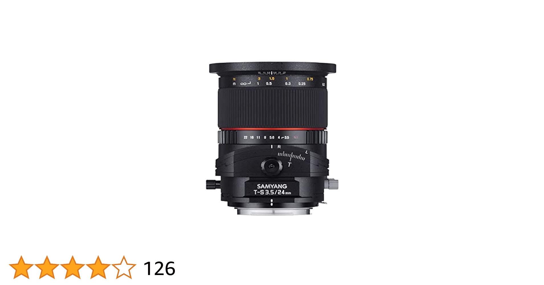【未使用品】SAMYANG TILT/SHIFT LENS 24mm F3.5 24mm F3.5 Full Frame Tilt Shift – Samyang US