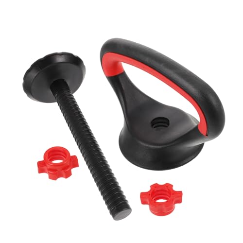 LIOOBO Stable Base Kettlebell Handle Adjustable Weight Plate Grip Strength Training Kettlebell Sets