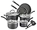 T-fal 2100089678 Cookware Set 12-Piece Black