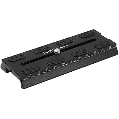 Haoge HQR-RY120 120mm Camera Mounting Quick Release Plate for DJI Ronin-S Ronin S Gimbal Stabilizer