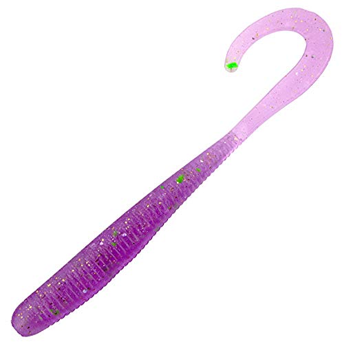 Bait Breath Sea Bream Lava Trailer Fish Curly 2.5 Inch #s473 GF Purple Coral/Kamelight