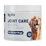 Daddy Paw Dog Joint Supplements for Senior Dogs Glucosamine for Dogs & Chondroitin with Green Lipped Mussel & MSM – Supports Stiff Joints, Mobility & Pain Relief for Dogs in Older Age - Image 8