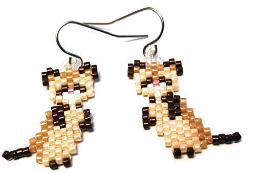 ferret earrings
