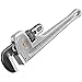 RIDGID 31095 Model 814 Aluminum Straight Pipe Wrench, 14-inch Plumbing Wrench