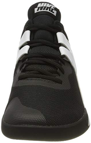 Tênis de basquete masculino Nike, UE, Black/Black/White, 7
