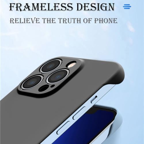 Coque iPhone 13 Pro antichoc sans cadre lisse rigide couleur bonbon vert clair - 5