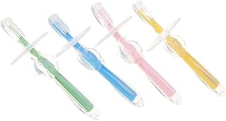 KOMBIUDA 4pcs Infant Toothbrush Silicone Toothbrush Kid Toothbrush Infant Toothbrush Silicone Baby Toothbrush Training Toothbrush Child Mouthguard Oral Care Soft Bristle Toothbrush
