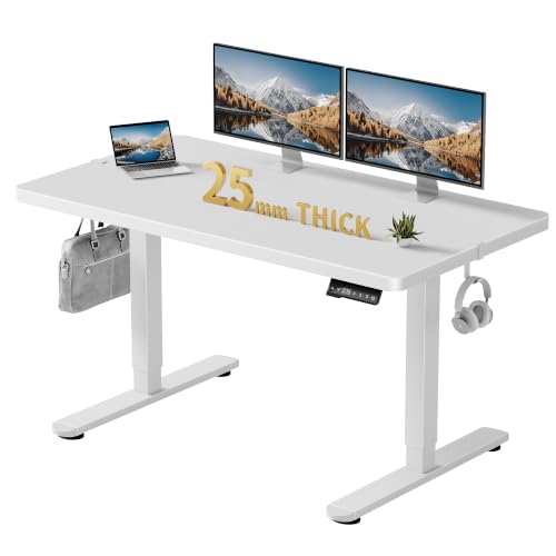 MEANYA 40 x 24 Inch Small Sit Standing Desk for Home Office & Bedroom by MEANYA - Used condition - CA$170.99
