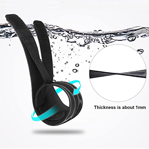 Mezeic Wrist Brace for TFCC Tear, Ultra-thin Compression Wrist Straps Weightlifting Wrist Wraps Adjustable Wrist Support for Sport Protection, Tendonitis Arthritis Wrist Pain - Black - Image 4