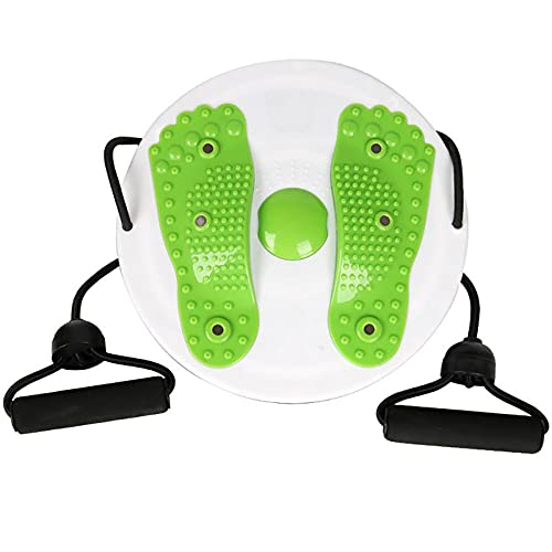 Planche à disques Twist Waist - Disque Rotatif - pour Fitness, équilibre - avec Corde de Traction - pour amincir la Taille - Magnétique Multifonction pour Les Hanches et Les Pieds (B) Cover