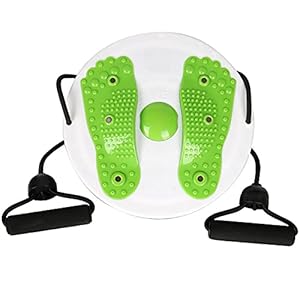 Twist Waist Disc Board, fitness draaitafel, balansbord met trekkoord taille afslanken, multifunctionele magneet voor…
