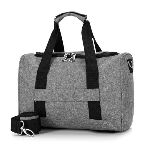 Sac de voyage taille S WITTCHEN gris compact pour optimiser le rangement des bagages