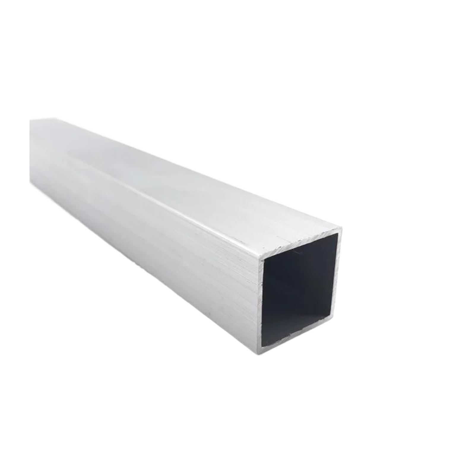 BAFAFA 1pc 20x20mm Aluminum Alloy Square Tube Profile Thick 1mm-3mm Aluminum Alloy Rectangular Pipe Decoration Partition Material(20x20x2-245mm)